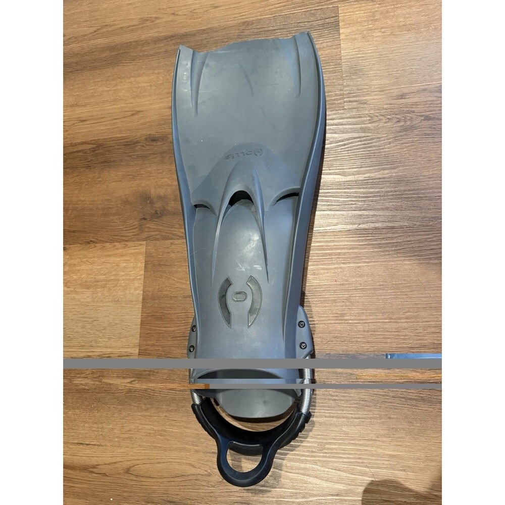 Hollis F1 SCUBA Fins - SIZE REG - Spring Heel Strap - Grey - USED